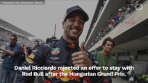 Daniel Ricciardo Switches From Red Bull To Renault