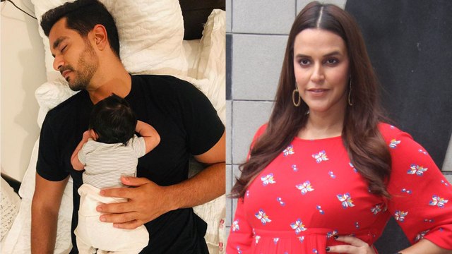 Neha Dhupia shares adorable photo of Angad Bedi & daughter Mehr on Social Media | Boldsky
