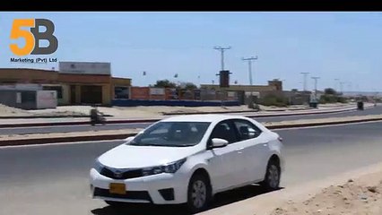 New Town Gwadar Phase 1 on Marine Drive. May, 2018