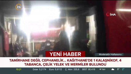 Tamirhane değil cephanelik