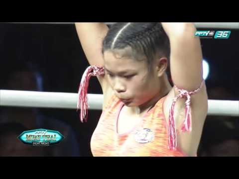 สาวขอนแก่น ส.สมพล Vs น้องแสตมป์ เกียรติบุญเกิน | PPTV Muay Thai Fight Night | 13 สิงหาคม 2559