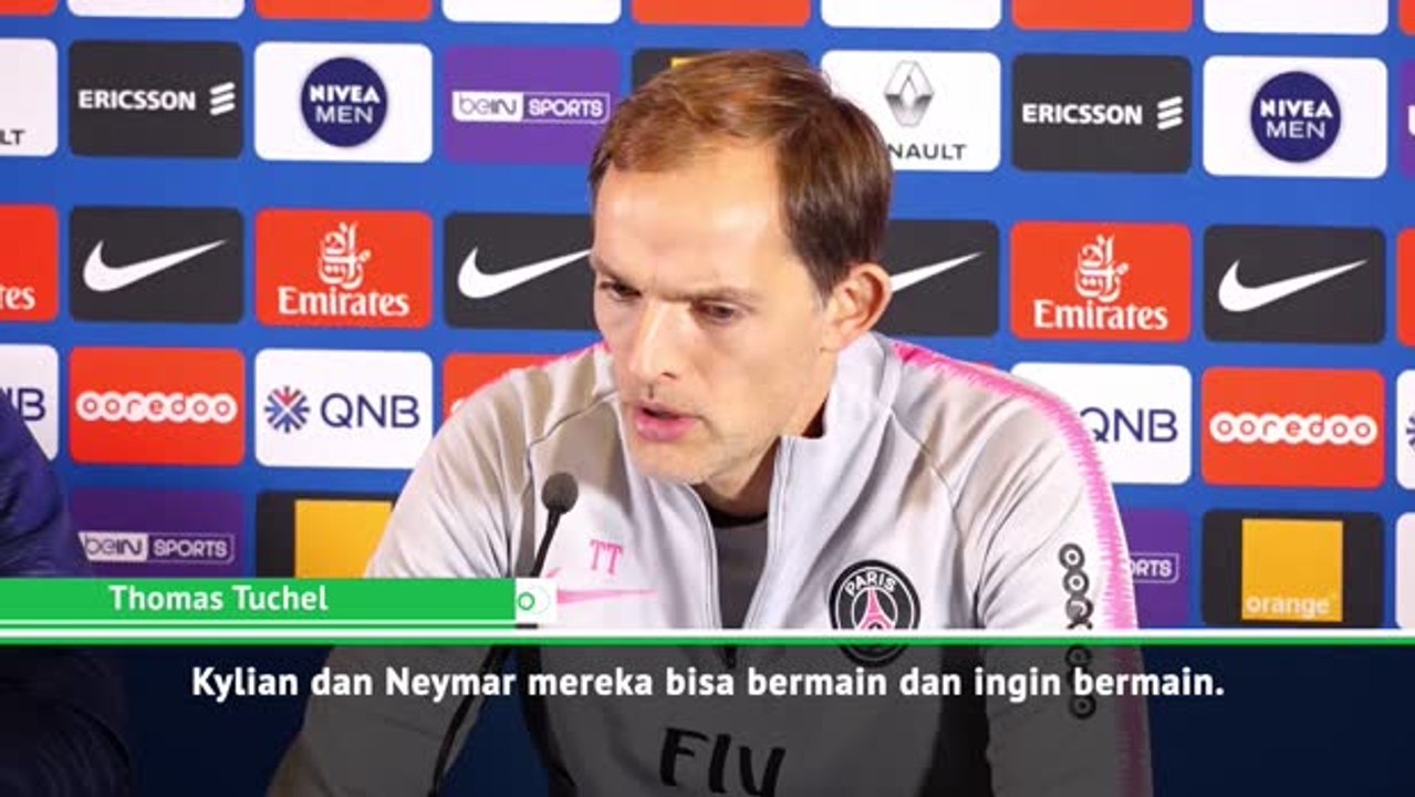 Neymar dan Mbappe Siap Untuk PSG - Tuchel