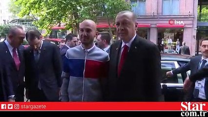 Başkan Erdoğan kendisini görmek için gelen Türk gencini Paraguay’a davet etti