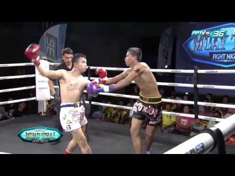 “โคล่า ศิษย์ชาญสิงห์” Vs “ขาวผ่อง ขวัญใจศรีโคตร” | PPTV Muay Thai Fight Night | 1 ตุลาคม 2559