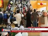 Peserta Reuni 212 Bubar, Stasiun Gondangdia Kewalahan