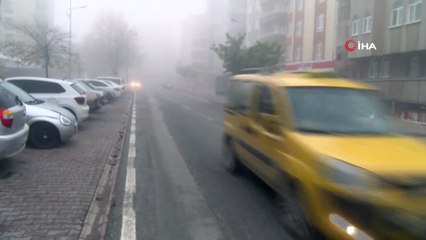 Malatya’da Yoğun Sis Etkili Oluyor