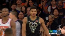 Best of Giannis as Bucks lose to Knicks in OT