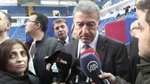 Trabzonspor Kulübü Başkanı Ağaoğlu soruları cevapladı - TRABZON