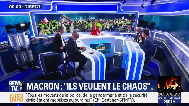 Gilets jaunes: violences et dégâts en plein Paris (3/3)