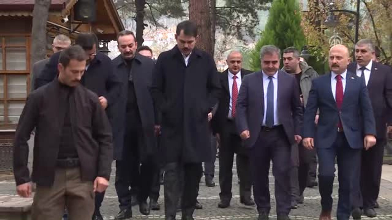 Bakan Kurum, Valiliği Ziyaret Etti