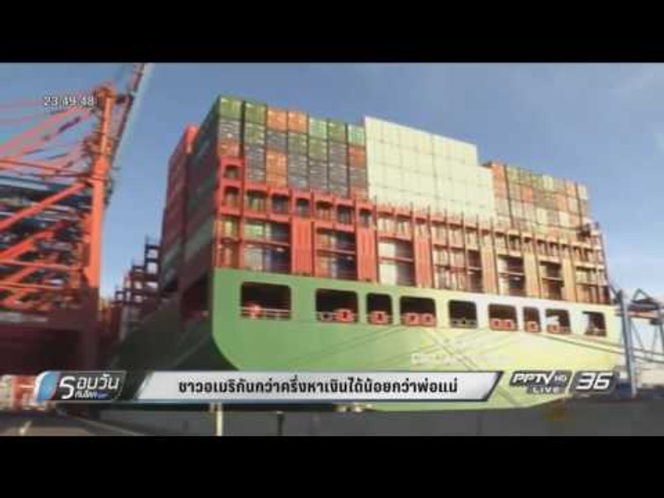 WORLD DIGEST: ชาวอเมริกันกว่าครึ่งหาเงินได้น้อยกว่าพ่อแม่