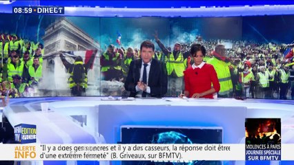 Gilets jaunes : des débordements aussi en régions