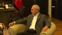 TBMM Başkanı Binali Yıldırım ile CHP Genel Başkanı Kemal Kılıçdaroğlu Görüşmesi Başladı
