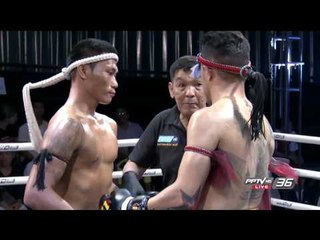 "สไนท์เปอร์ดาบพงษ์191" Vs "มาร์ติเนส เอ็ดอัวโด " | PPTV Muay Thai Fight Night | 14 มกราคม 2560
