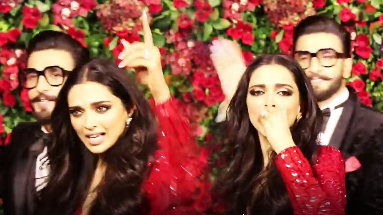 Deepika Padukone & Ranveer Singh Reception: Deepika asks Media to eat food before leaving | Boldsky