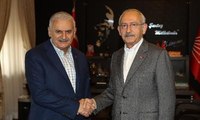 Binali Yıldırım ile Kemal Kılıçdaroğlu bir araya geldi