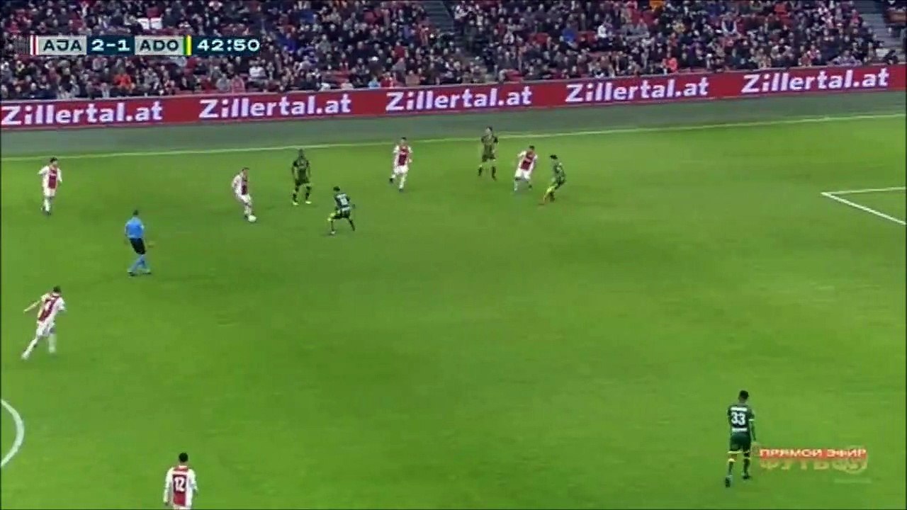 Matthijs de Ligt long range goal - Ajax [3]-1 Den Haag