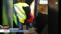 Gilets Jaunes : Au milieu du déchaînement de violence dans Paris, une femme terrorisée demande de la sauver avec son enfant