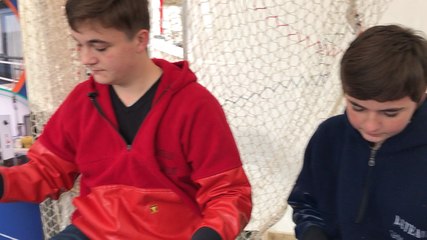 Le ramendage à la fête de la coquille