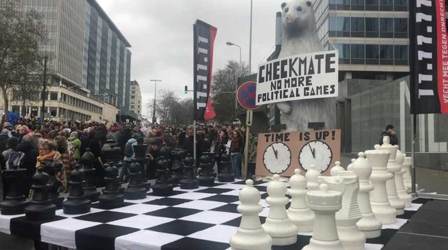 65.000 personnes marchent pour le climat à Bruxelles