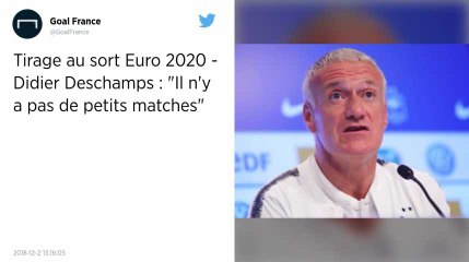 Euro 2020. Didier Deschamps : "Tous les matches sont difficiles"