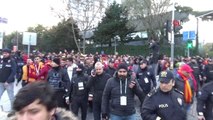 Galatasaray Taraftarı Vodafone Park'a Ulaştı
