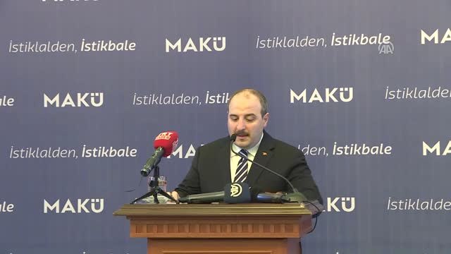 Makü Prof. Dr. İlhan Varank Kütüphanesi Açılışı - Bakan Varank, Gözyaşlarını Tutamadı