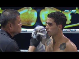 เพชรน้ำหนึ่ง บ้านไร่มณฆา Vs รุยมิเกล แกนชิโน โบเทลโฮ | PPTV ศึกนวมทองคำ | 15 เมษายน 2560