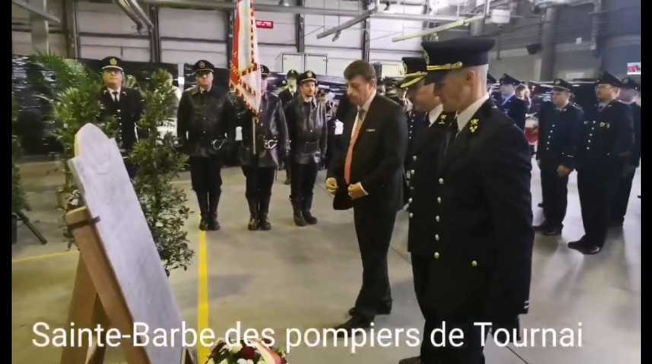 Tournai Sainte-Barbe pompiers