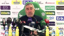 Bursaspor-Büyükşehir Belediye Erzurumspor maçının ardından - Aybaba ve Özdilek - BURSA
