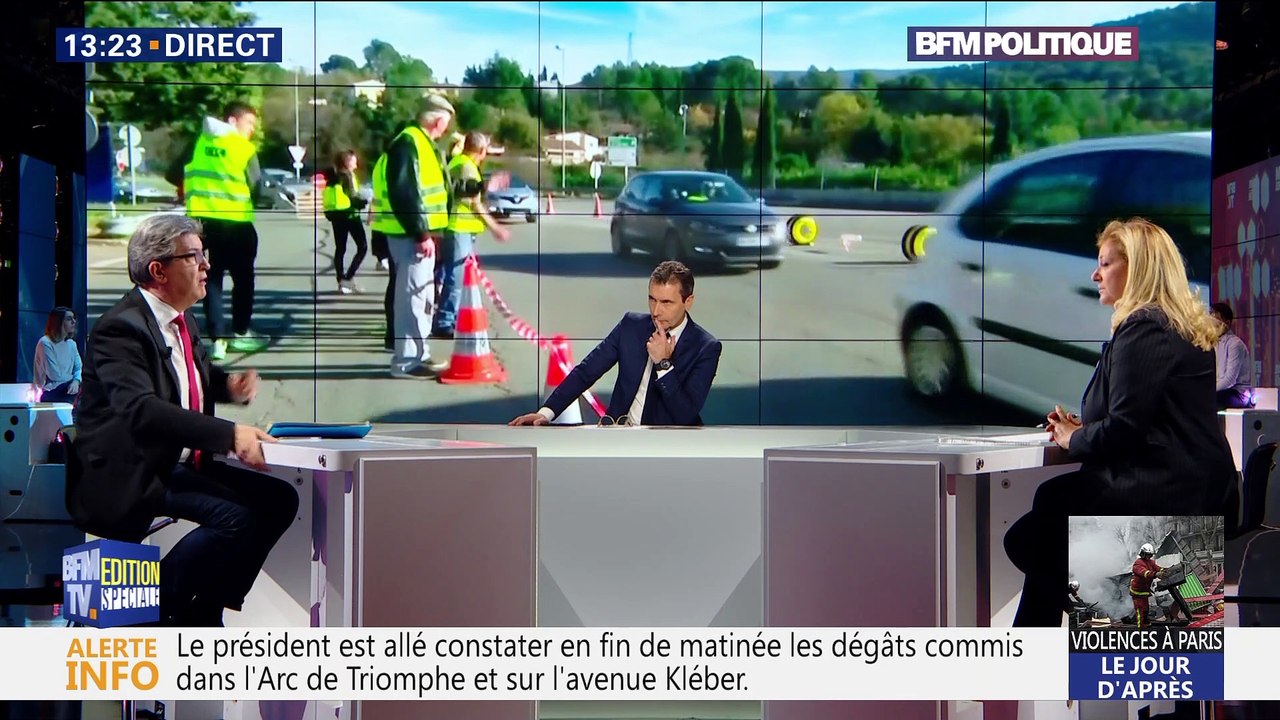 Questions d’éco: "Si l’écologie doit consister à exiger aux gens des choses qu’ils ne peuvent pas faire, on a perdu d’avance", Jean-Luc Mélenchon