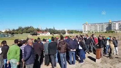 Mahallenin kullanım alanının otel tarafından işgal edildiği iddiası - ANTALYA