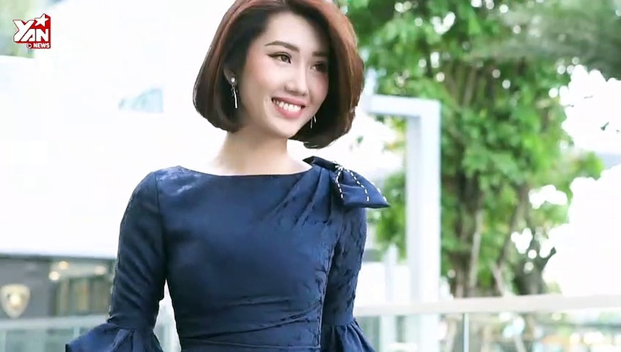 Hân Hoa hậu "Gạo nếp gạo tẻ" hóa quý cô thanh lịch