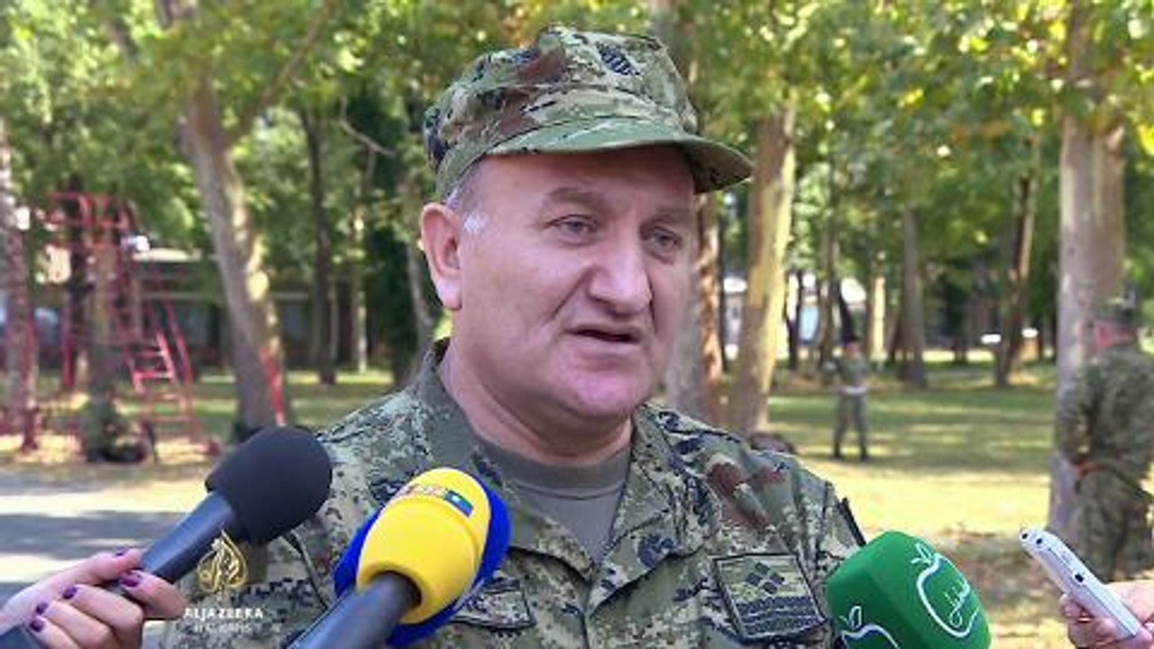 Pripreme za vojnu paradu povodom godišnjice 'Oluje'