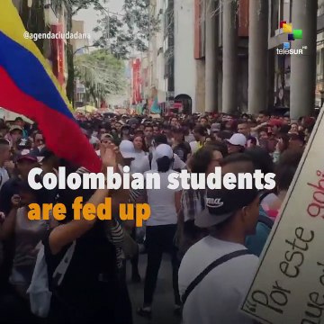 Colombia Protests Against Right-Wing Government