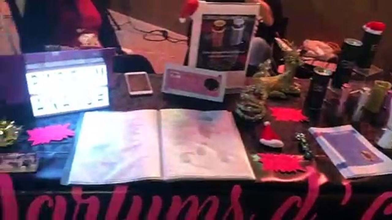 Démonstration de la chorale "Les Goélettes" lors du P'tit marché agathois 2 dec 2018