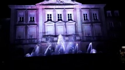 Spectacle d'eau et pyrotechnique à Pont-à-Mousson pour la Saint-Nicolas