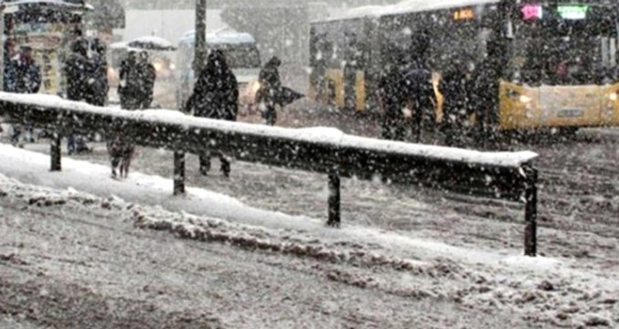 Meteoroloji'den şiddetli yağış ve buzlanma uyarısı yapıldı