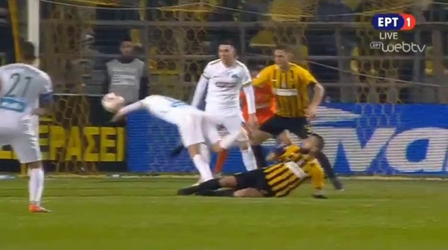 1-1 Chatzigiovannis penalty goal - Aris vs Panathinaikos - 02.12.2018 [HD]