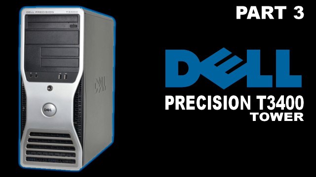 Dell Precision T3400 - Part 3 - PSU / SATA Cables