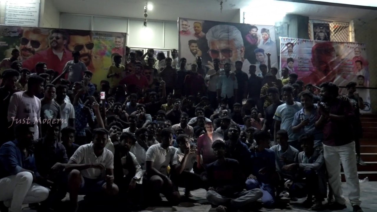 #தல  #விஸ்வாசம்  Motion Poster Success Celebration ஆரவாரம் Moments