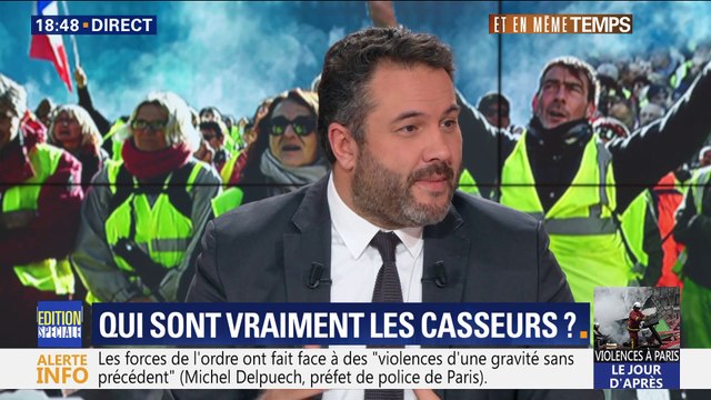 Gilets jaunes : Emmanuel Macron se rend à Paris et constate les dégâts (2/2)