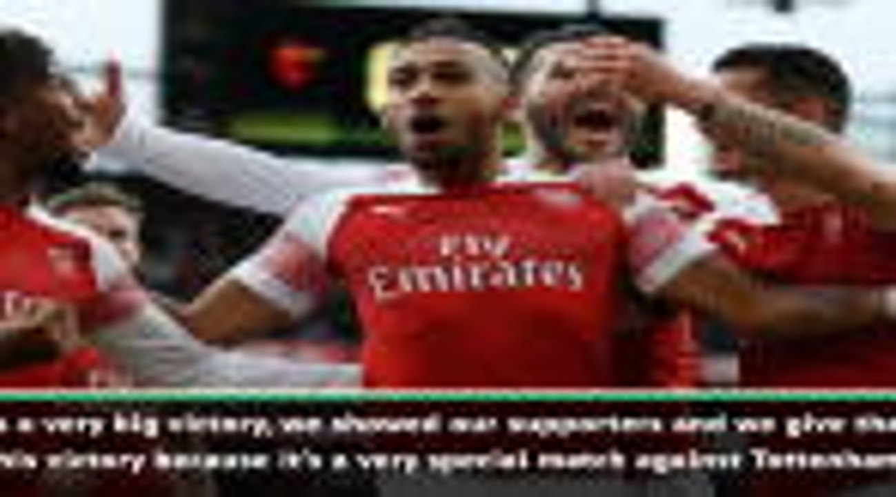 Derby win is for fans but I think about Manchester United - Emery