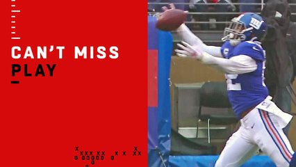 Can't-Miss Play: Ogletree makes sensational one-handed snag for second INT