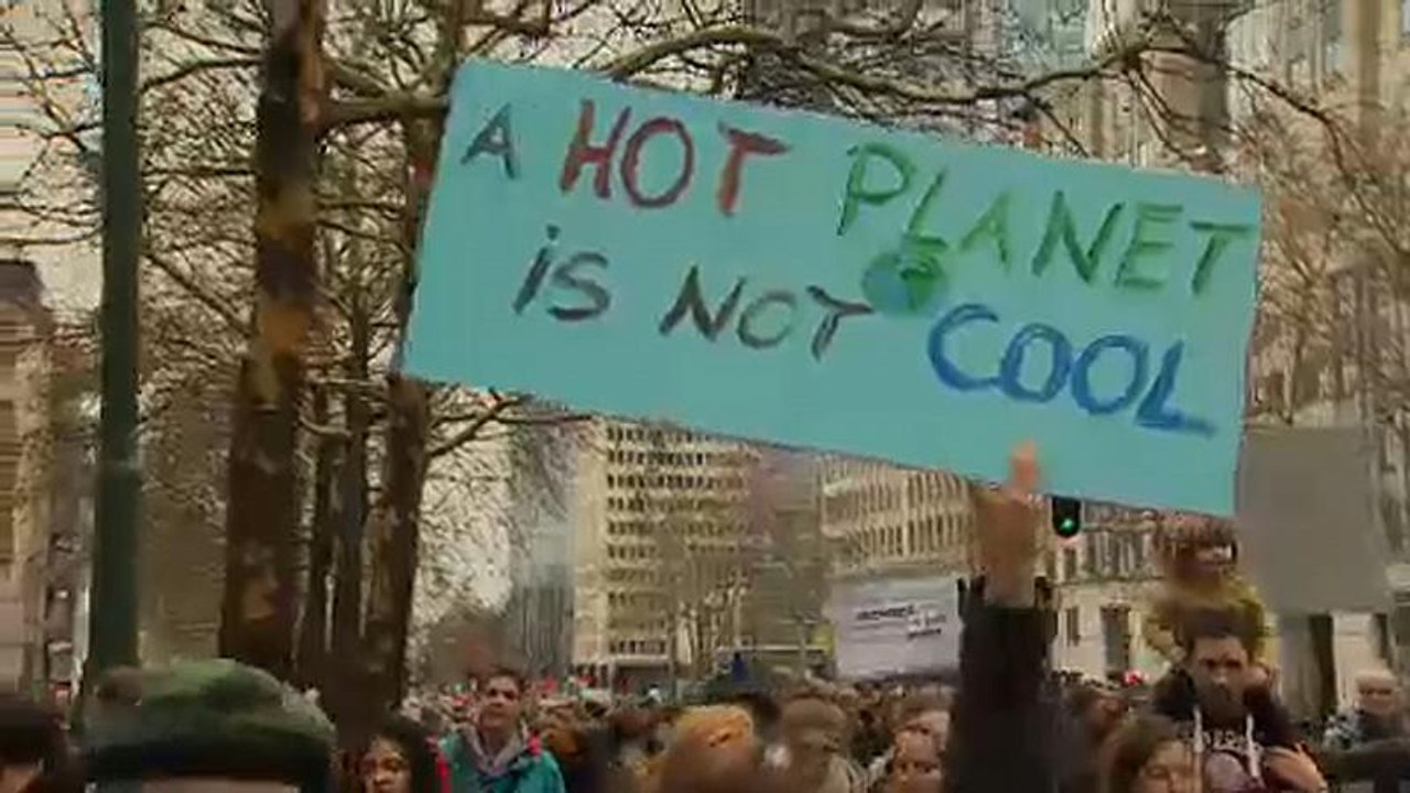 Demos zur Klimakonferenz: 'Ein heißer Planet ist nicht cool'