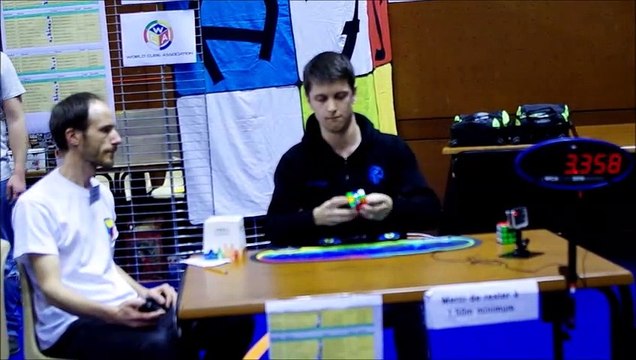 Feliks Zemdegs, recordman au Rubik's cube, était à Ugine
