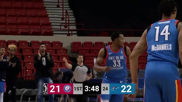 KJ McDaniels with the nice feed
