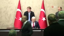 Meclis Başkanı Binali Yıldırım, Çin ziyareti öncesinde Esenboğa'da açıklamalarda bulundu