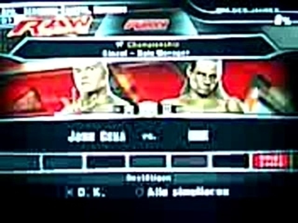 Cena vs. HBK SDvs. RAW 2008