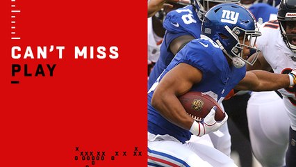 Can't-Miss Play: Saquon shows Barry Sanders-like moves on insane run